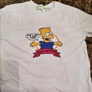 Off White Bart Simpson Tee